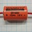 Элемент питания литиевый для установки на плату ER14250/W -3,6V 1/2AA axial wires Minamoto