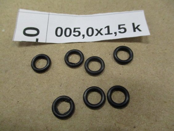 Кольцо 005.0-1.5 nbr din3771 O-RING резиновое уплотнительное круглого сечения