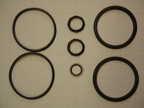 Ремкомплект пневмоцилиндра pneumax rg1383/0006 набор уплотнений с манжетами поршня D=100мм