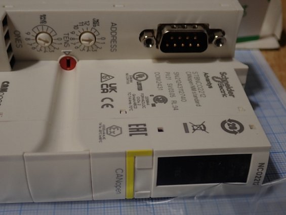 Коммуникационный модуль STBNCO2212 205515 Schneider Electric Made in France