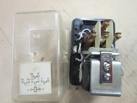 РПУ-2 56040 У3А 36V 50Hz IP40 ГОСТ 17523-79 реле промежуточное производитель