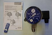 Дифманометр WIKA DELTA-comb 0-0.04MPa 702.02.100 Cont 850.3 Pressure Gauge With Alarm Contacts