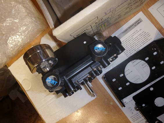 Позиционер пневматический Yt-1200RD531S0 AIR CONNECTION (N)PT-1/4 SUPPLY PRESSURE