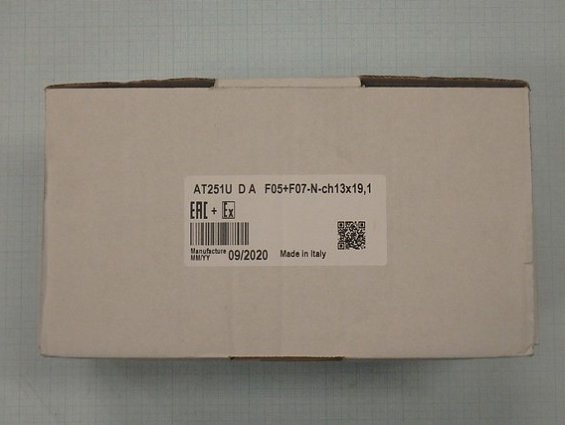 Пневмопривод AIR TORQUE AT251U-D-A F05+F07-N-ch13х19.1