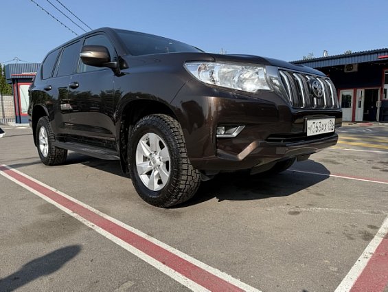 Автомобиль TOYOTA LAND CRUISER 150 PRADO 2017г 250000км ПОЛНЫЙ ПРИВОД двигатель 1GD 8229027 шасси