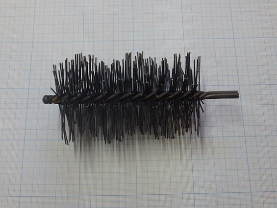 Щетка-ерш стальной Д70х110х160х3.0х1.0мм D70х110х160х3.0х1.0mm диаметр-Ф70мм