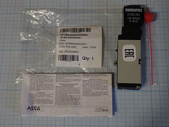 Пневмораспределитель ASCO NUMATICS 181BA400A000061