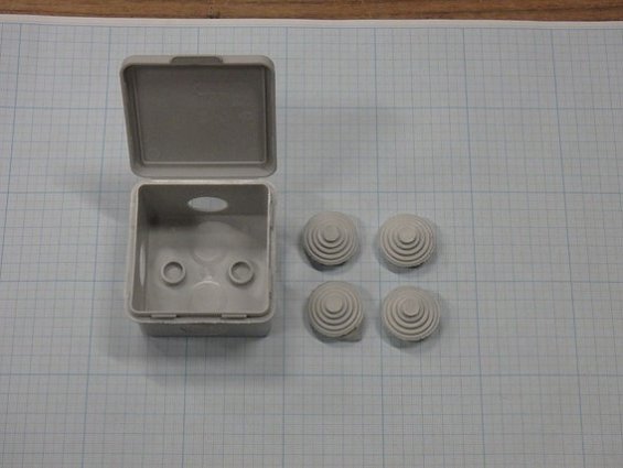 Коробка распределительная TDM SQ1401-0111 IP54 с гермовводами