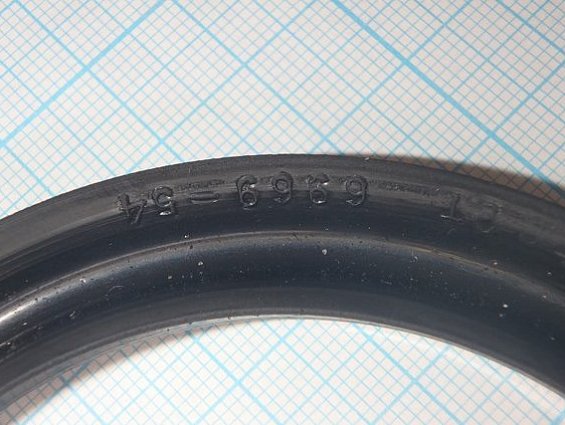 Манжета 75х95 h=10  ТУ 38-1051725-86 ГОСТ 6969-54