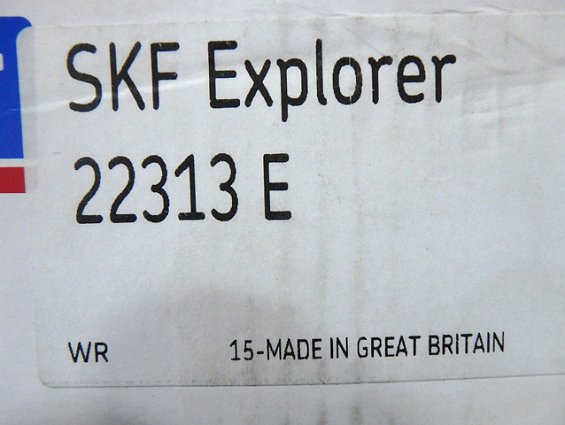 Подшипник 22313e skf Explorer 15-made in great britain