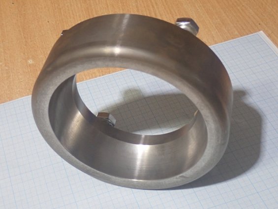 Подпятник подшипника скольжения графитового шара грохота ROTEX R3421A AA/SS