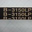 Ремень клиновой В-3150 Lp ISO 9002 Made for GERMANY ГЕРМАНИЯ