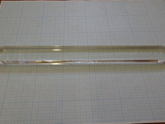 Стекло СССР №9 340х34х17мм ТЗ-340-34-16 Ру160 ГОСТ1663-81 ТУ21-02931-67-32-92 водоуказательное Дюрен