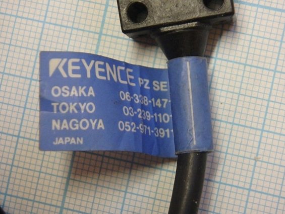 Датчик фотоэлектрический keyence PZ-51L комплект состоящий из приемника PZ-51LR и излучателя PZ-51LT