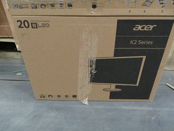 Монитор LCD Acer 19.5" 48.41cm k202hQL 1600х900max TN Panel 200cd/m2 5ms Black D-Sub 100-240V