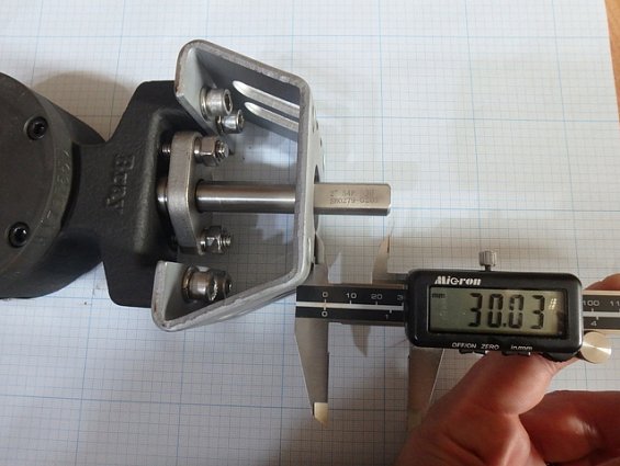 Затвор дисковый поворотный для пара Bray 40-466-DN50 PN16 Ду50 Ру16 DN2in 400200-1100D466 управление