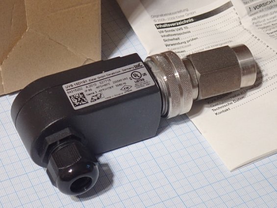 Датчик пламени газа krom schroder UVS 10D1G1 84315202 Elster UV-Sonde UV-Detector Cellule-UV Made in