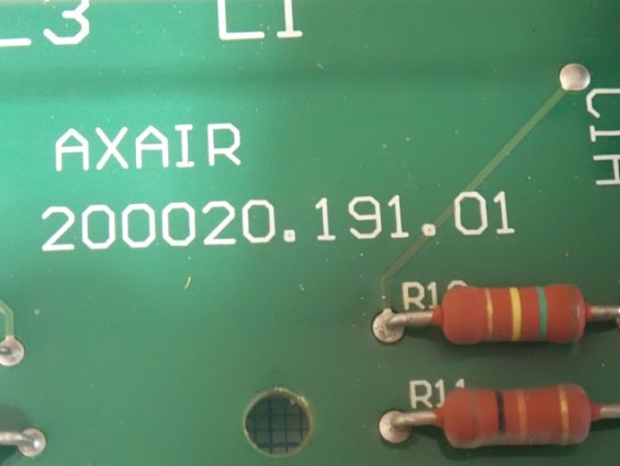 Плата AXAIR 200020.191.01 модуля питания P10V10-30 400-415V/3 MK5 пароувлажнителя Defensor Visual БУ