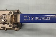Кран шаровый 2025-09 DN50 G2 PN63 AISI304 Tmax=+180гр.С F05-F07 14mm муфтовый резьбовой нержавеющий