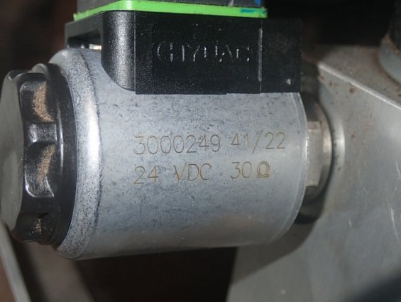 Катушка соленоид гидравлического агрегата KAHL K6423-0766 HYDAC 3000249 24VDC