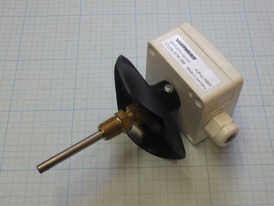 Датчик температуры канальный vilmann stk-3m kntf/ntc10k/100 -30+150C IP65 VILMANN made in Germany