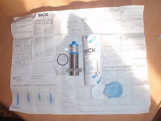 Датчик уровня заполнения sick UP56-213118 6041660 ультразвуковой непрерывное измерение жидкости