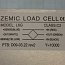 Датчик тензометрический ZEMIC LOAD CELL L6G-c3-150kg-3G6 НПИ-150кг class-c3 150kg