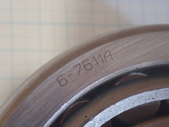 Подшипник ГПЗ 6-7611A БЕЗ ОРИГИНАЛЬНОЙ УПАКОВКИ