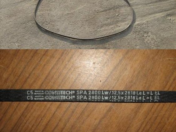 Ремень клиновой CONTITECH SPA 2800Lw / 12.5 x 2818 La L=L EL ГЕРМАНИЯ