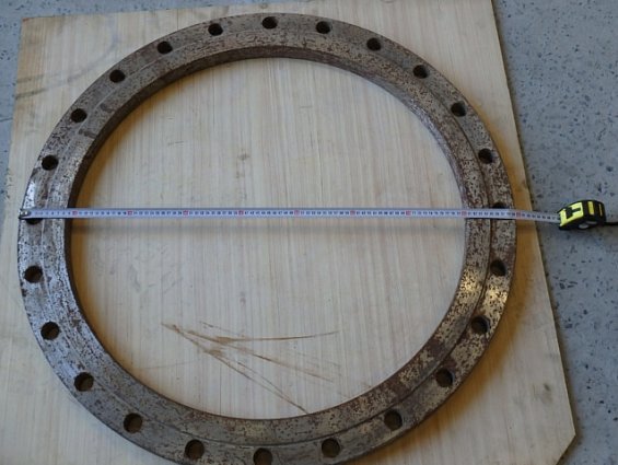 Фланец стальной плоский приварной 1-700х10 ГОСТ 12820 Ст.20 диаметр внутренний 720мм