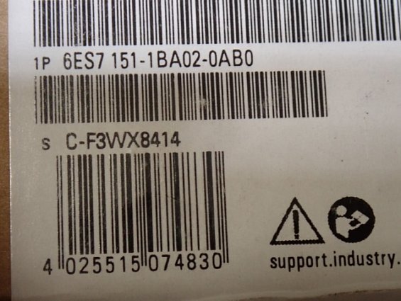 Модуль SIEMENS 6ES7 151-1BA02-0AB0 Made in Germany