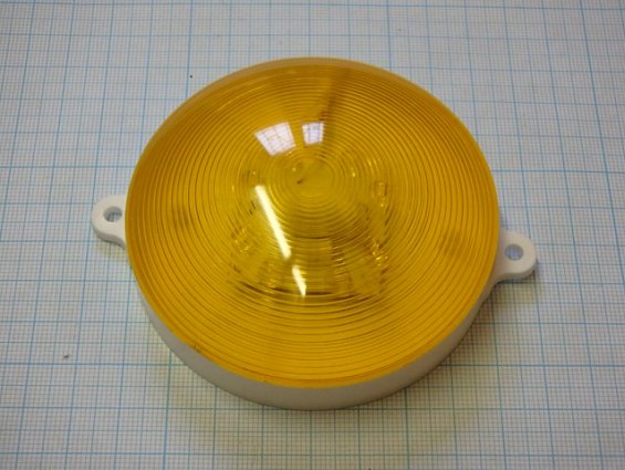 Оповещатель ЭЛЕКТРОТЕХНИКА И АВТОМАТИКА МАЯК-24СТ U=24V IP66 охранно-пожарный световой мигающий