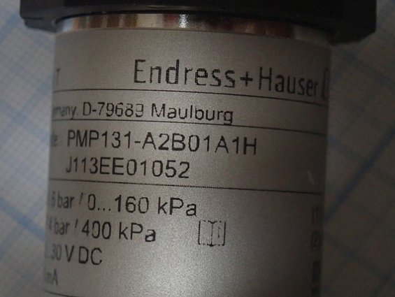 Преобразователь давления Endress+Hauser Cerabar-T PMP131-A2B01A1H 0...1.6bar 0...160kPa