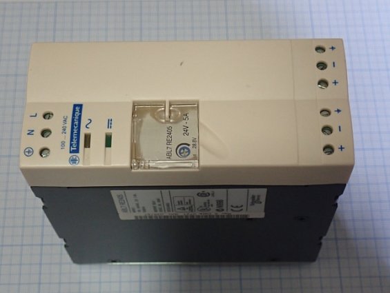 Блок питания Schneider Electric ABL7 RE2405 100-240VAC 24VDC 5A 120W БУ