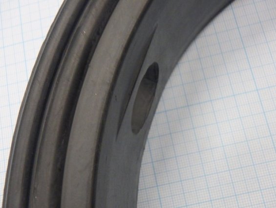 Седло манжета SIGEVAL Гранвэл dn250 Ду250 Ф250 СТАРЫЙ ДИЗАЙН резиновое уплотнение epdm