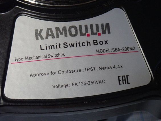 Блок конечных выключателей CAMOZZI SBA-200M2 LIMIT SWITCH BOX