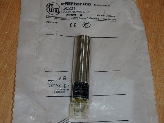 Датчик индуктивный ifm IG0231 IGA2005-ABOA/BS-201-A inductive sensors ifm electronic gmbh