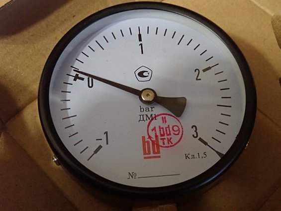 Мановакуумметр bd ДМ1 ДМ-1 -1-0-3bar G1/2 Ф100мм 1.5 IP65 +160С