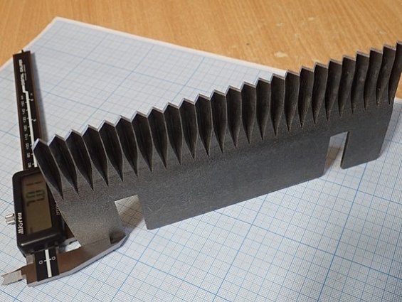 Нож барабанной свеклорезки Maguin DRUM BEET SLICER 2000-600-60 K.MAGUIN 25B 5328 200х89