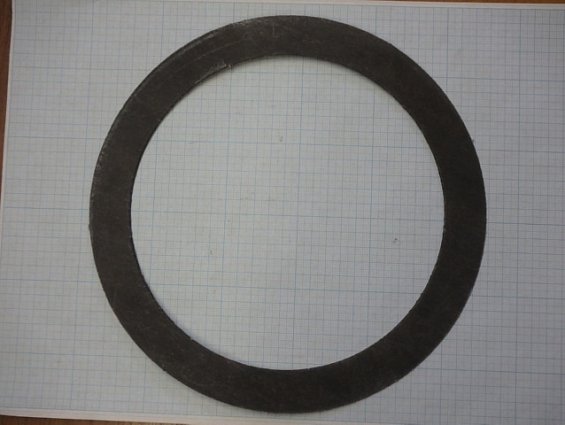 Прокладка ДУ200мм. толщиной 2мм. ГОСТ 15180-86 паронитовая плоская эластичная