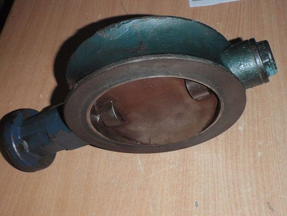 Затвор бывший в употреблении ПРУ-9 DN150 Ду150 Ру6 +150С