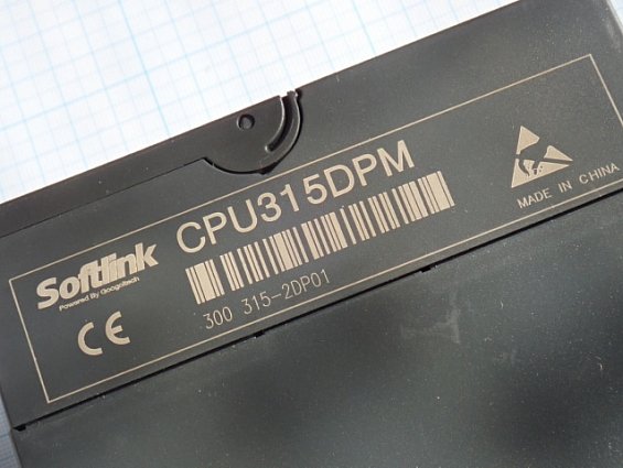 Процессор Softlink CPU315DPM 300 315-2DP01 НЕТ КАРТЫ ПАМЯТИ MADE IN CHINA