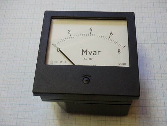 Варметр Ц42303 ВАР 0-8МВАР 6000/100 750/5 1,5В