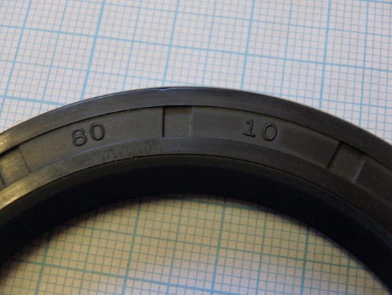 Манжета армированная SC-60х80-10 A10283 YEI резиновая сальник ГОСТ 8752-79