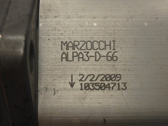 Насос MARZOCCHI ALPA3-D-66+ALPP2-D-30 шестеренный двойной гидравлический насос для фильтрпресса