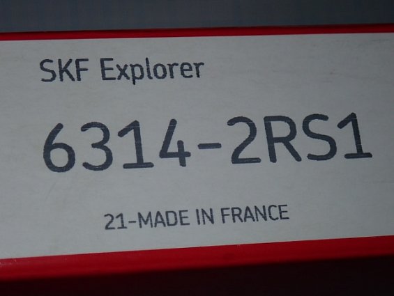 Подшипник SKF Explorer 6314-2RS1 21-MADE IN FRANCE