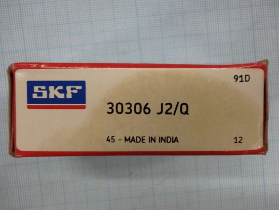 Подшипник 30306J2/Q SKF 45-made in INDIA