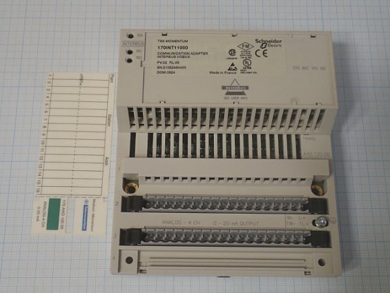 Модуль Schneider Electric 170AAO12000+170INT11000