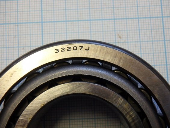 Подшипник 32207JR HI-CAP KOYO D=72мм d=35мм в=19/25мм роликовый наружный ступицы