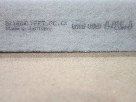 Фильтрующий элемент салонный угольный воздушного фильтра 1987432387 BOSCH Mann-CUK2433